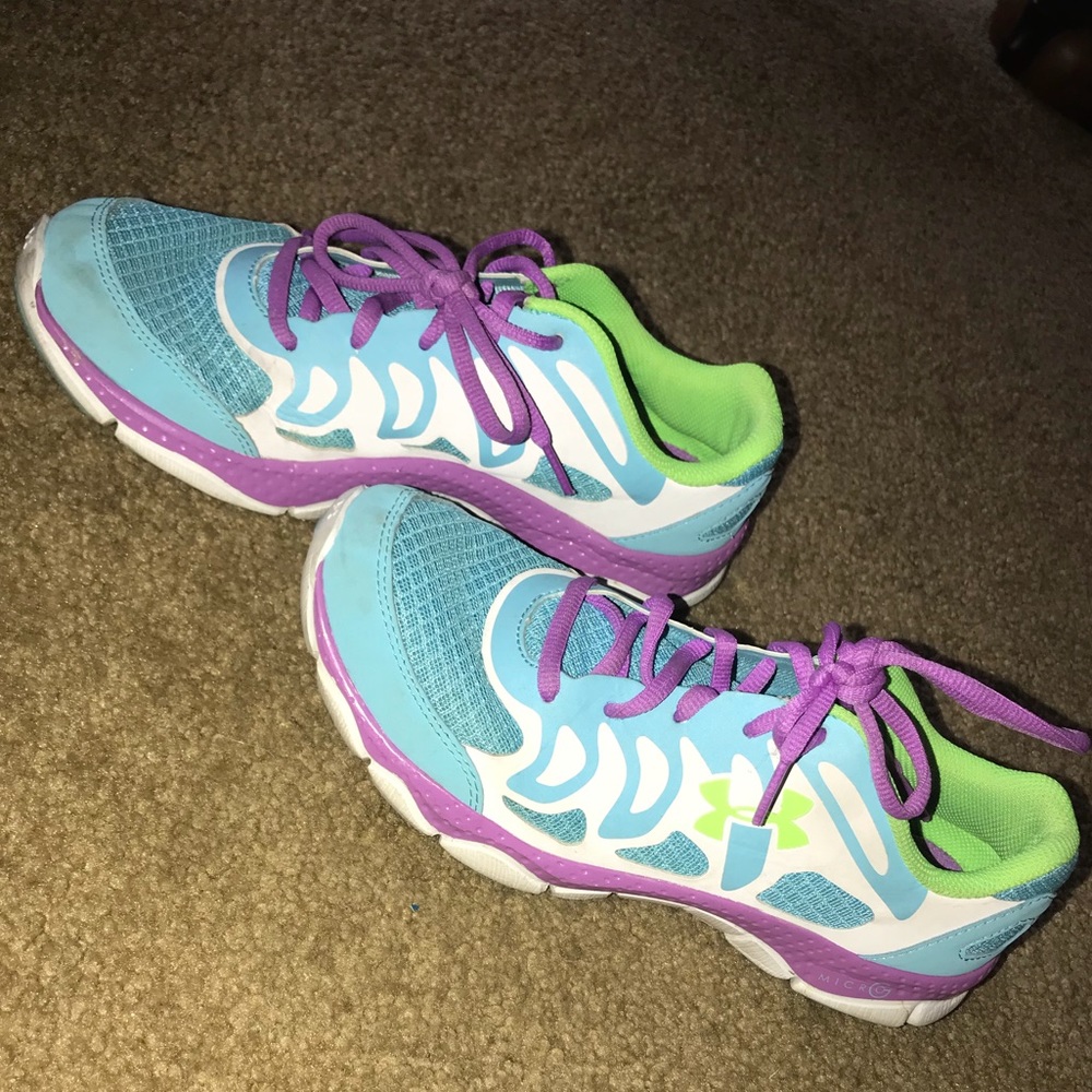 Under Armour sneakers!